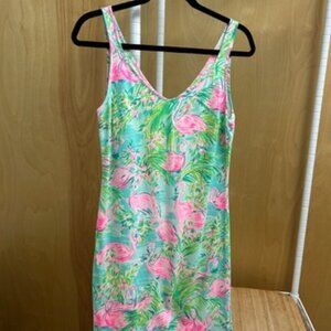 Lilly Pulitzer small sundress with blue, pink, green